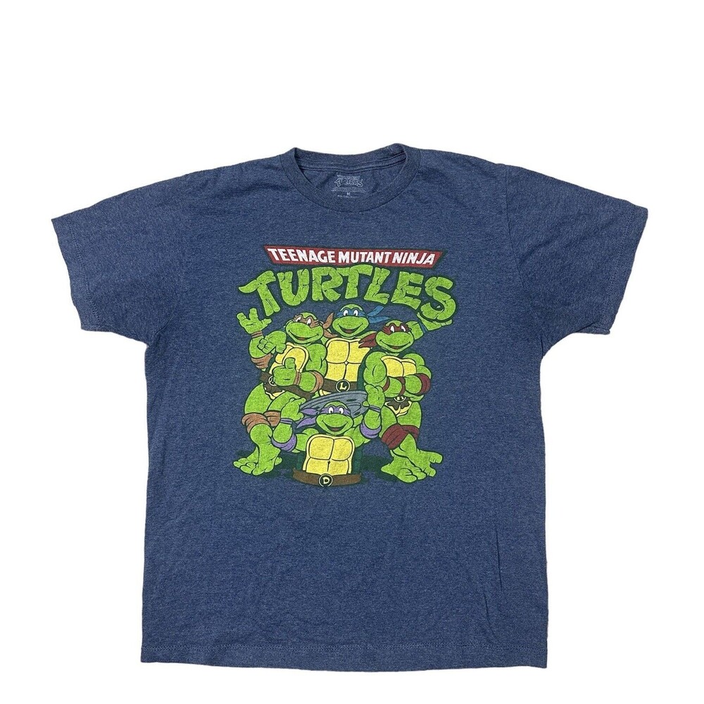 Teenage Mutant Ninja Turtles Classic Retro Logo Tee-Shirt Medium